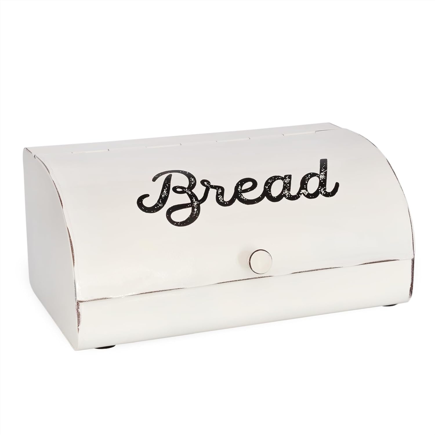Farmhouse Enamel Bread Box